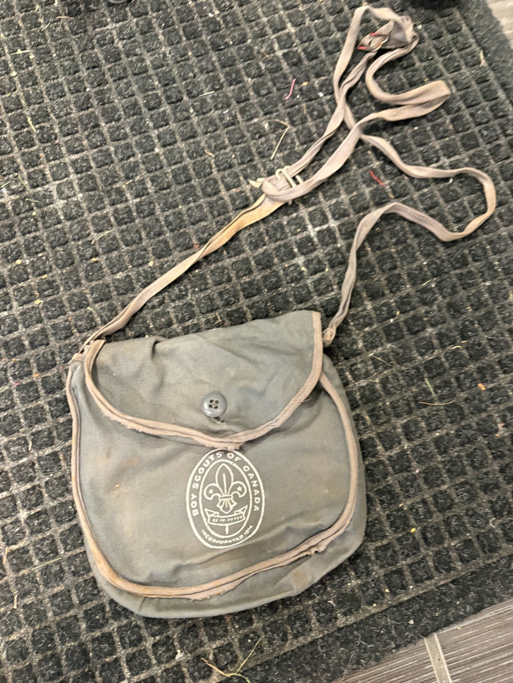 Vintage Canvas Boy Scouts Shoulder Bag